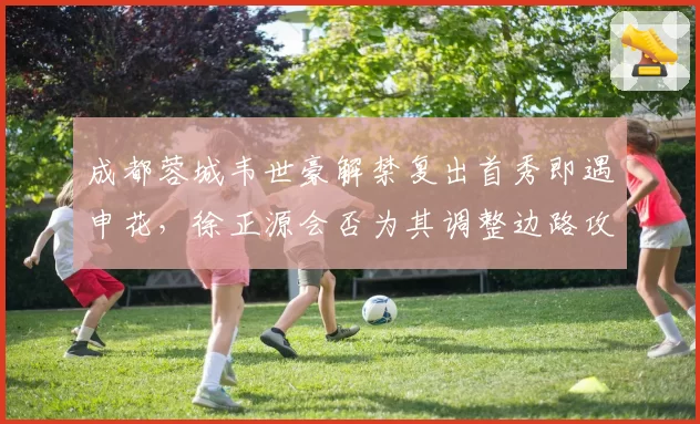 成都蓉城韦世豪解禁复出首秀即遇申花，徐正源会否为其调整边路攻防体系？